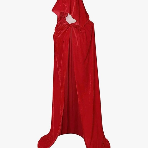 Velvet Accessories - Hooded Cloak Long Velvet Cape for any occasion